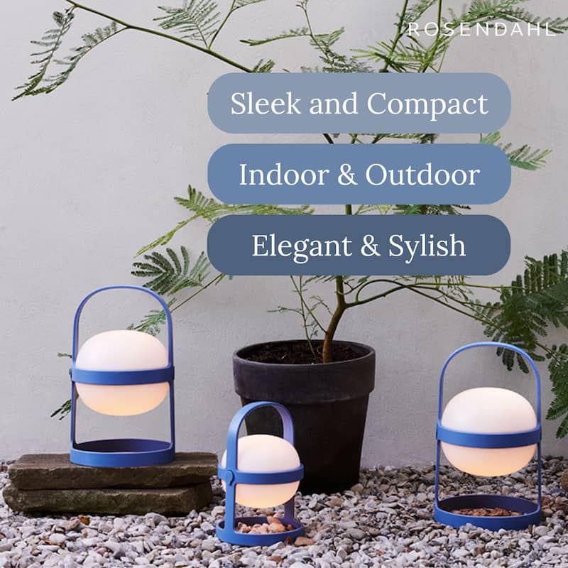 Rosendahl Soft Spot Solar Circular Lantern - 7.3"