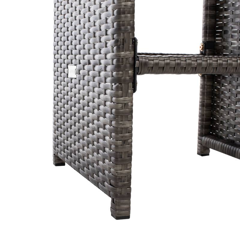 SAFAVIEH Yahaira 7-Piece Outdoor Patio Dining Set - 59Wx28Dx42H