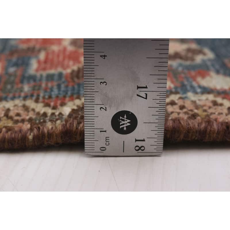 ECARPETGALLERY Hand-knotted Kayseri Vintage Copper Wool Rug - 4'7 x 6'11