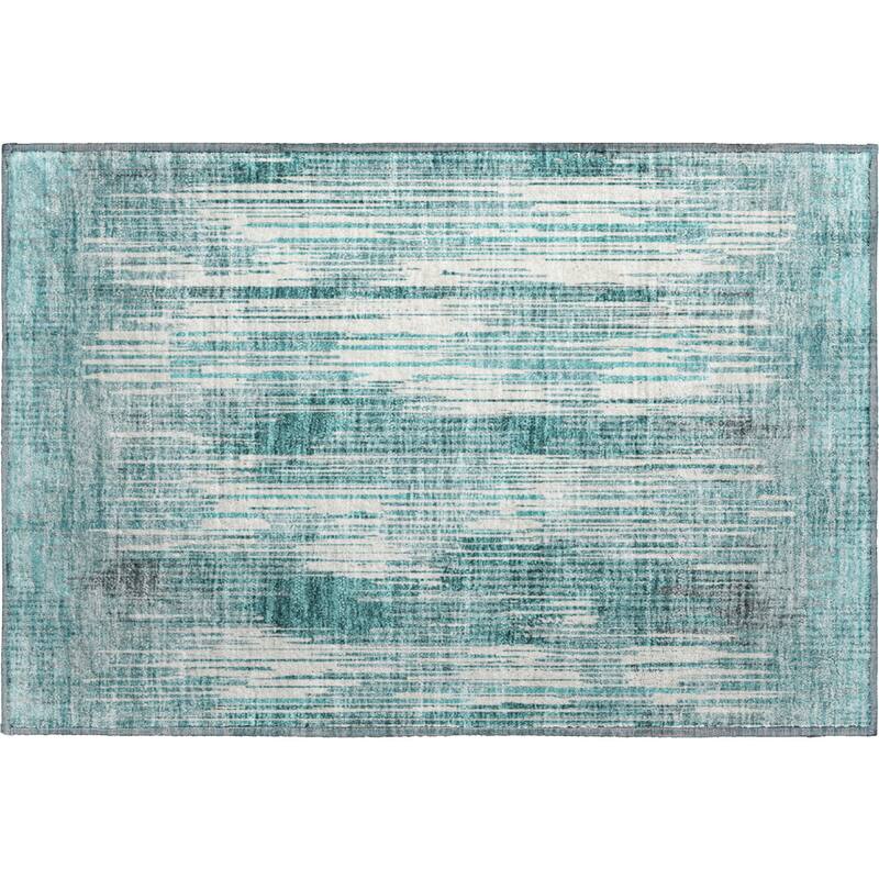 Premium Washable Super Soft Transitional Stripes Mayfield Rug