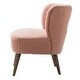 preview thumbnail 30 of 34, Dulcinea Ullna Lambskin Sherpa Upholstery Accent Chair by HULALA HOME