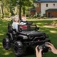 preview thumbnail 11 of 23, 24V 9Ah Kids Ride-On 2-Seater Electric Car - Remote Control, 2 * 120W Motors, Extra Large Seats Black