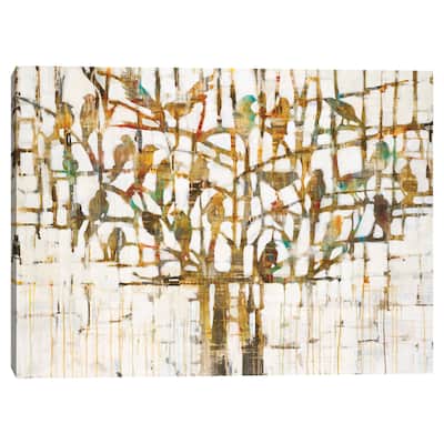 Tree Talk by Liz Jardine Canvas Art Print