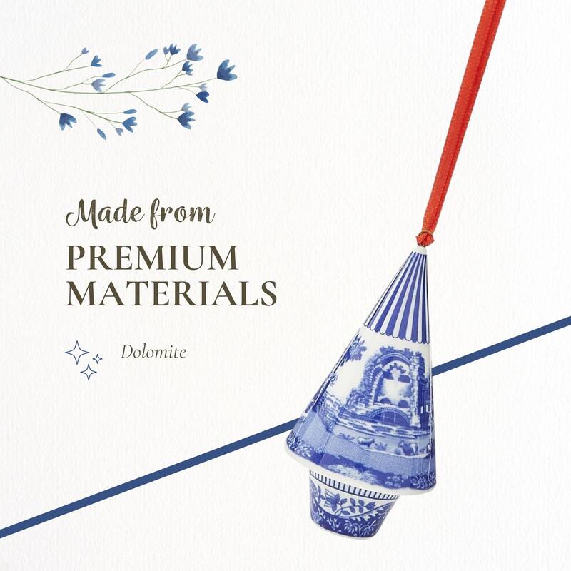 Spode Blue Italian Tree Ornament