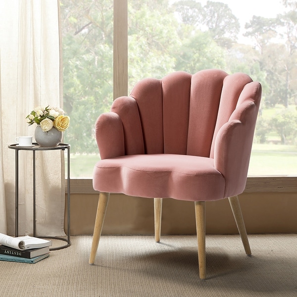 overstock velvet chair