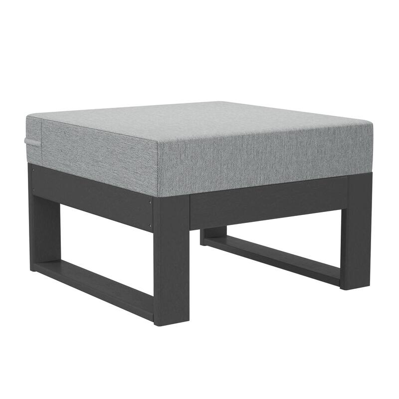 Endless Patio 5-Piece Deep Seating Set with Ottoman with Gray Frame