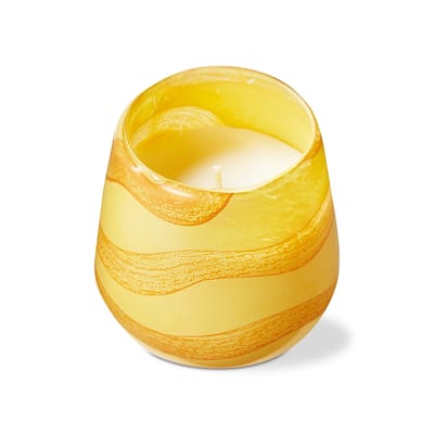Citro Blood Orange Candle Jar 40hr Burn Time Perfect for Spring and Summer Yellow Scented Candle 4x3.5in