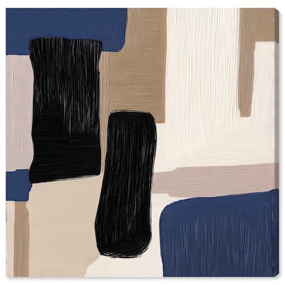 Blue Quietude I Canvas by Art Remedy, Gallery Wrapped