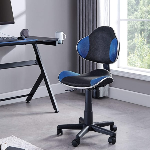 slide 2 of 91, JJS Ergonomic Mesh Office Chair Adjustable Lumbar Support Computer Desk Chair