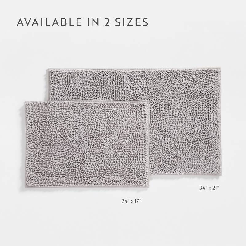 Becky Cameron Ultra Soft Chenille 24"x 17" Bath Mat