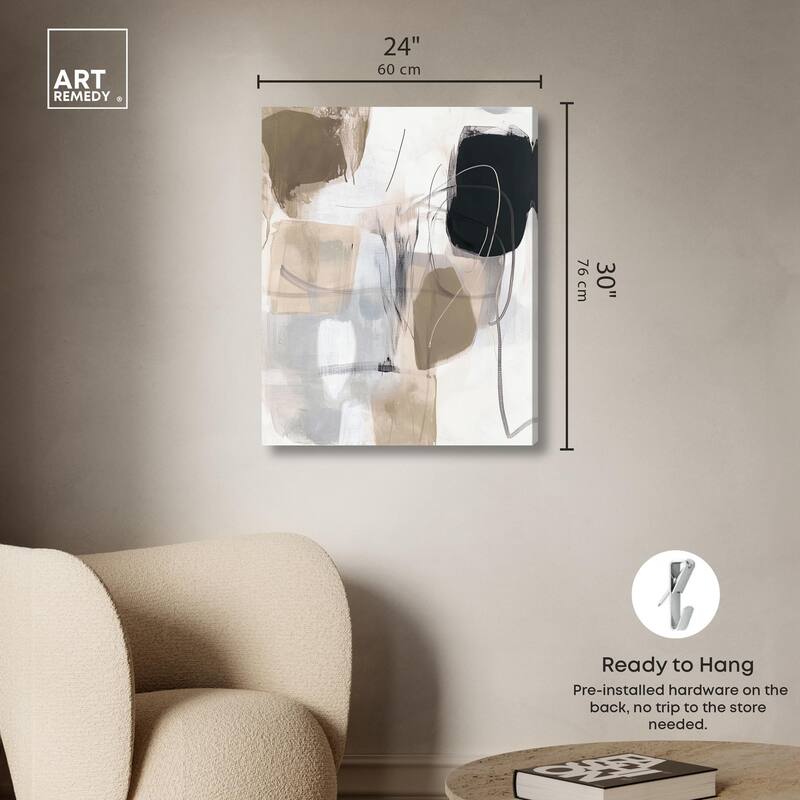Contemporary Canvas I Canvas by Art Remedy, Gallery Wrapped