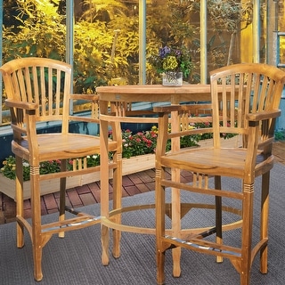 Teak bar online chairs