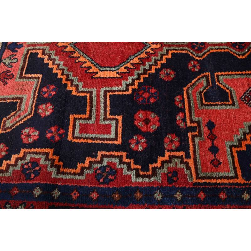 ECARPETGALLERY Hand-knotted Konya Anatolian Dark Navy Wool Rug - 4'0 x 7'5