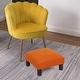 preview thumbnail 60 of 91, Adeco Ottoman Upholstered Fabric Footrest Pet Steps Dog Stair Stool