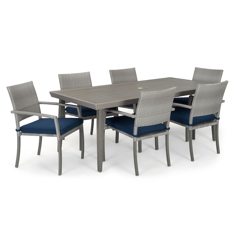 Portofino Casual 15 Piece Sunbrella Outdoor Patio Motion Estate Set