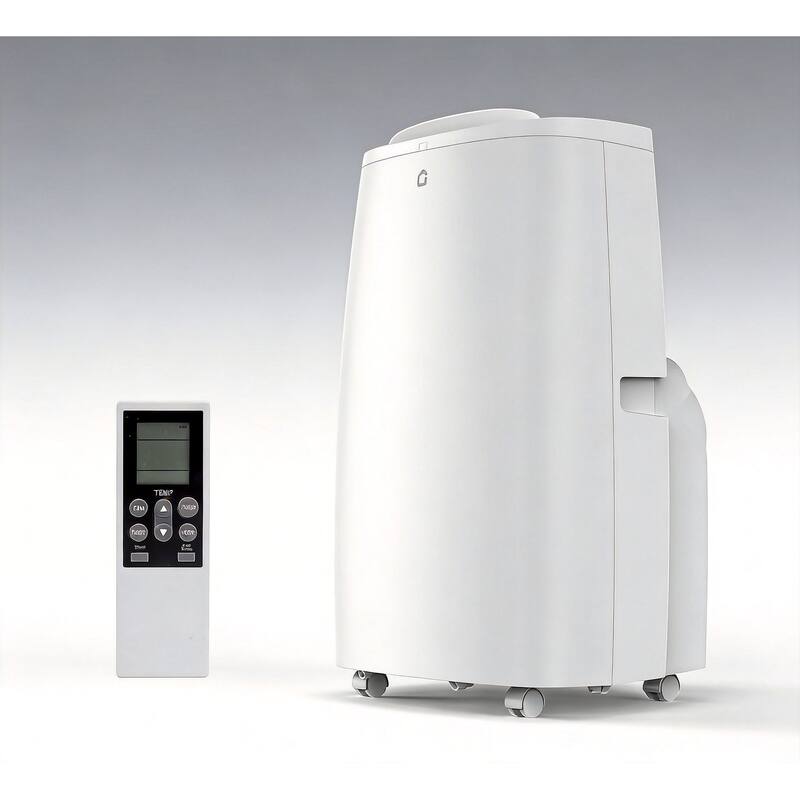 14,000 BTU Portable Air Conditioners, Cools Up to 750 Sq ft - White