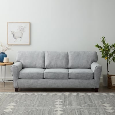 Brookside Abby 88" Upholstered Rolled Arm Sofa