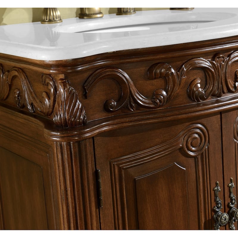 Traditional Single Bathroom Vanity Sink