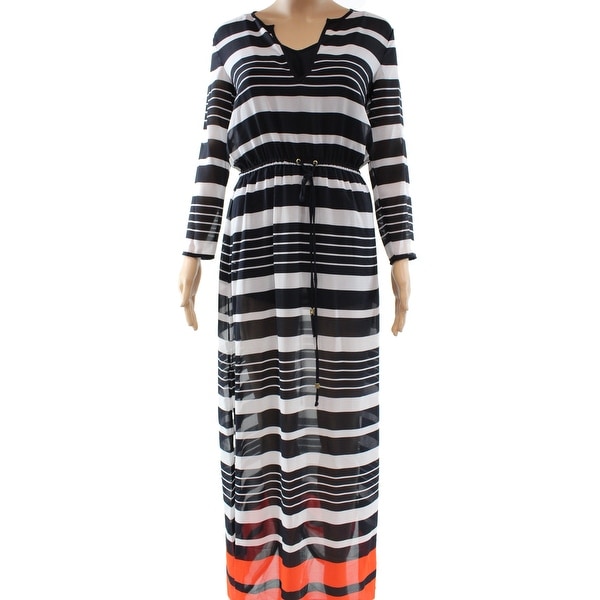 michael kors black and white dress