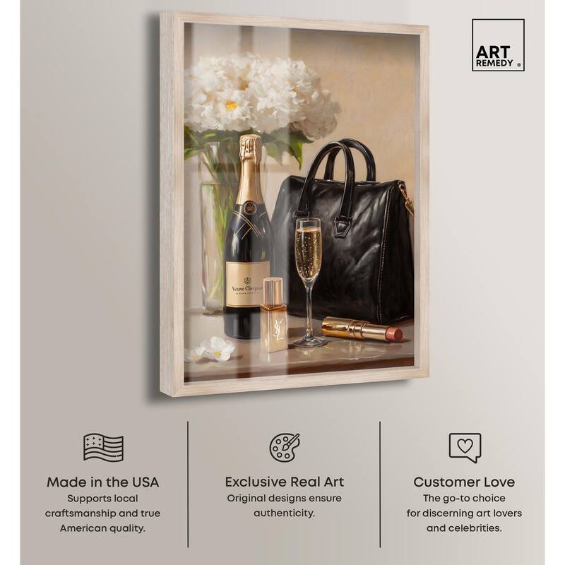 Cheers to Lovely Glam Shadowbox by Art Remedy