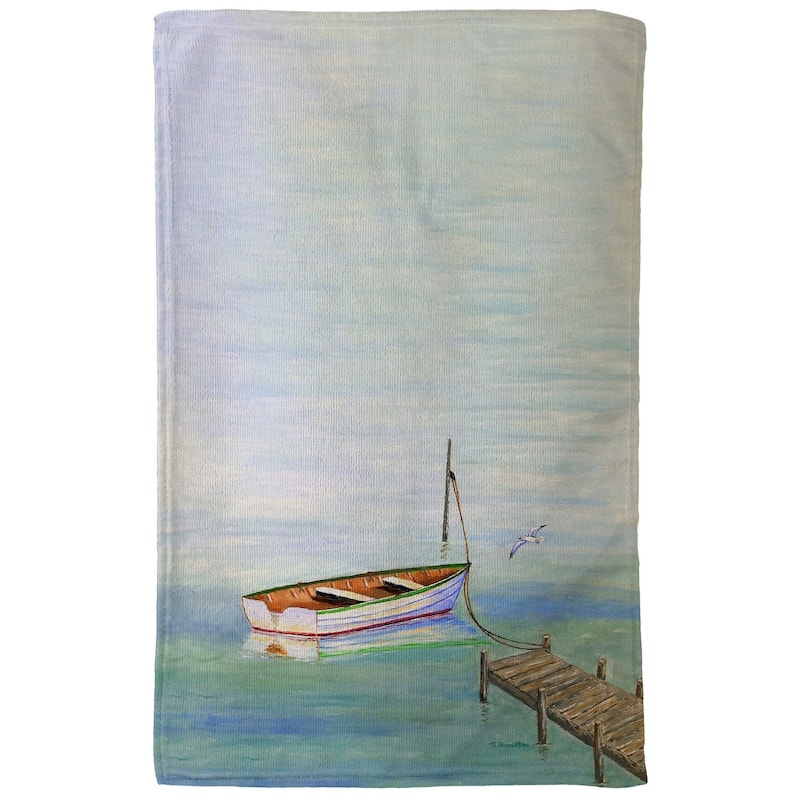 Row Boat Kitchen Towel - 16x25