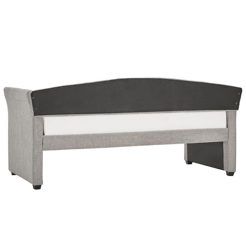 Deco Linen Rolled Arm Daybed and Trundle by iNSPIRE Q Bold