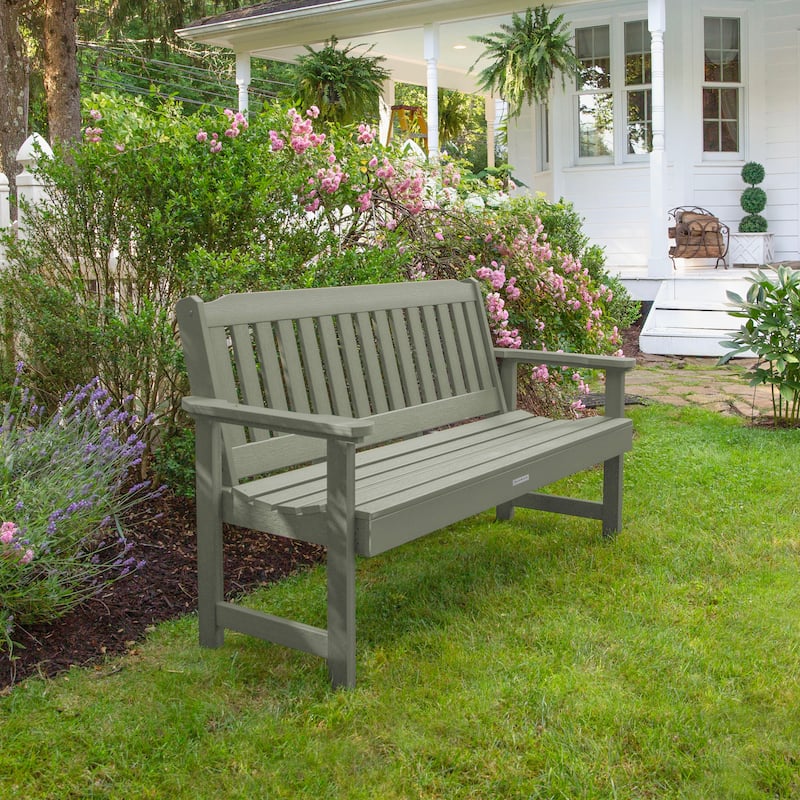 HIGHWOOD Lehigh 5-foot Eco-friendly Synthetic Wood Garden Bench