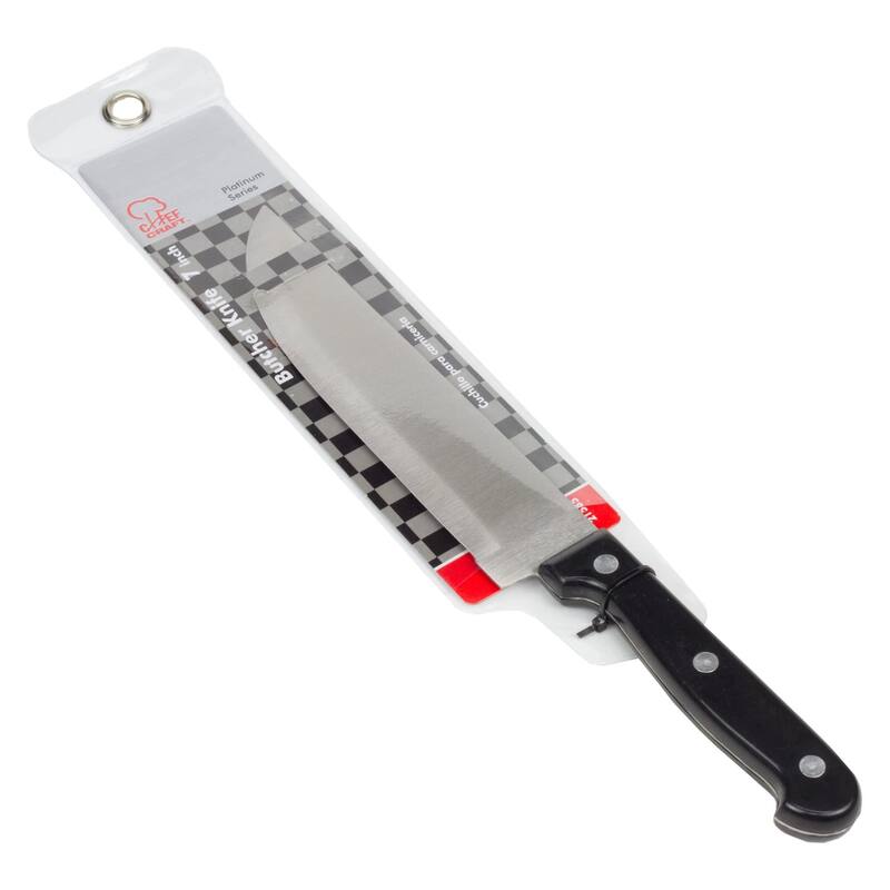 Chef Craft Select Butcher Knife, 7.5-Inch Stainless Steel Blade