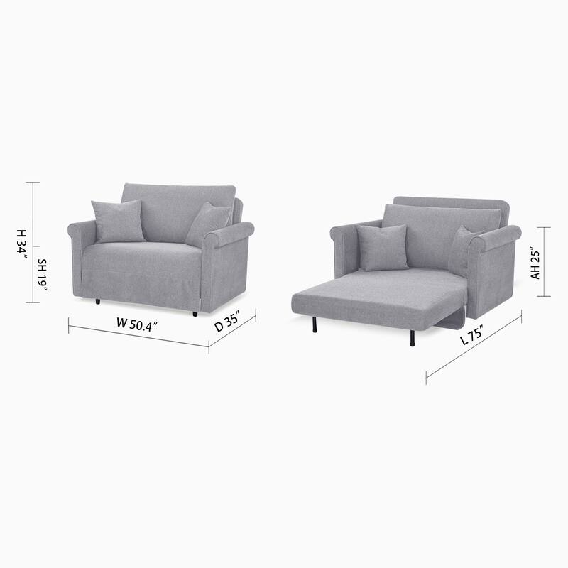 Artdeco Home - Fresno Convertible Chair