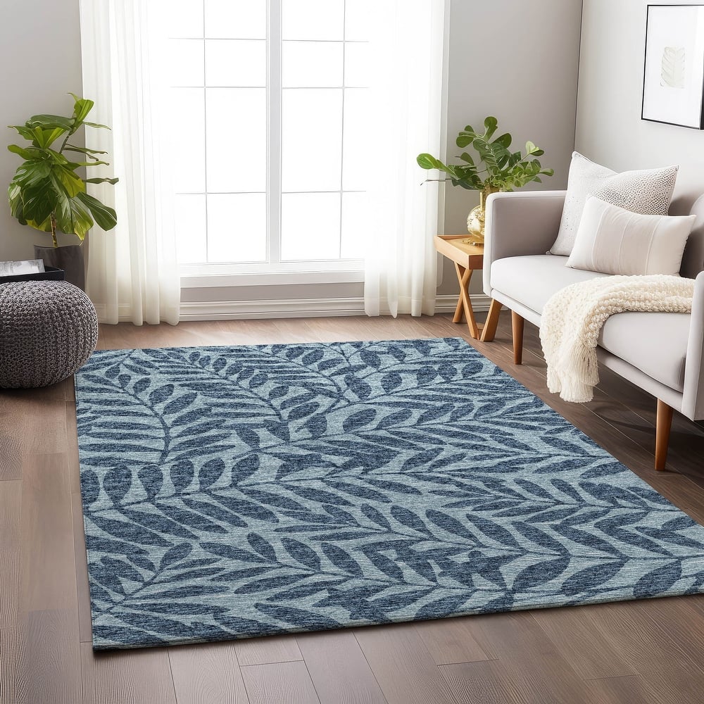 Premium Washable Super Soft Modern Fern Mayfield Rug