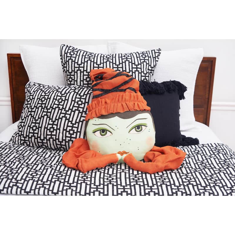 Larae Zombinaland Halloween Decorative Soft Figurine Pillow