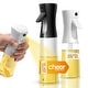 preview thumbnail 3 of 48, Cheer Collection Set of 2 Multi-Use Glass Oil Sprayer Bottles