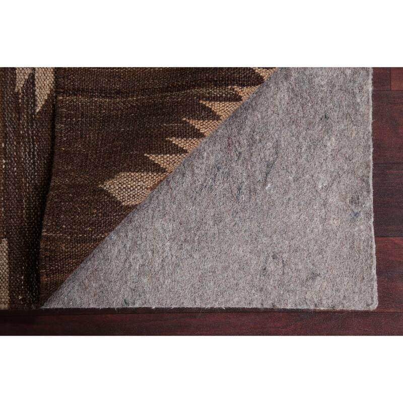 Natural Dye Geometric Tribal Oriental Kilim Area Rug Wool Hand-woven - 4'11" x 6'9"