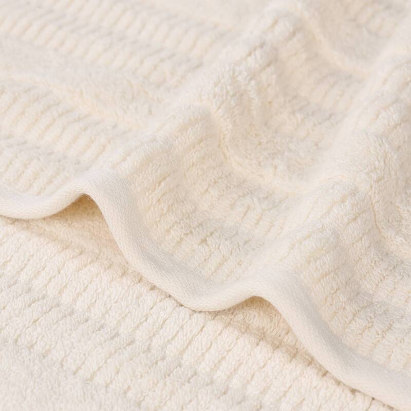 Superior Mika Smart Twist Cotton Bath Towels, Set of 2