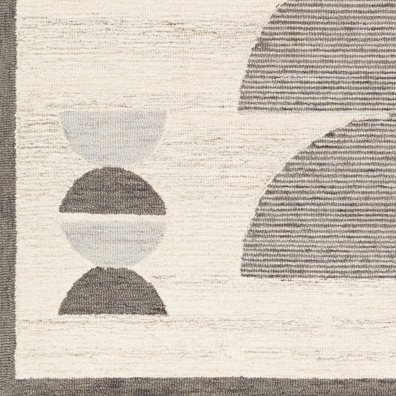Emeric Handmade Eclectic Wool Area Rug