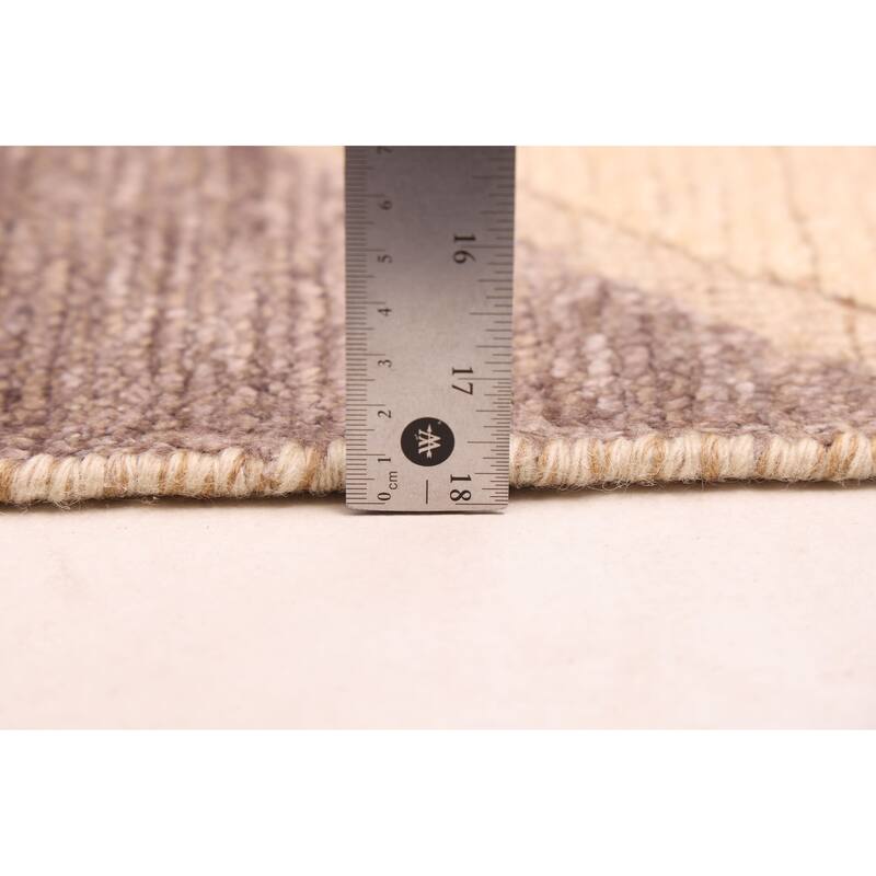 ECARPETGALLERY Hand-knotted Tangier Ivory Wool Rug - 8'2 x 10'0