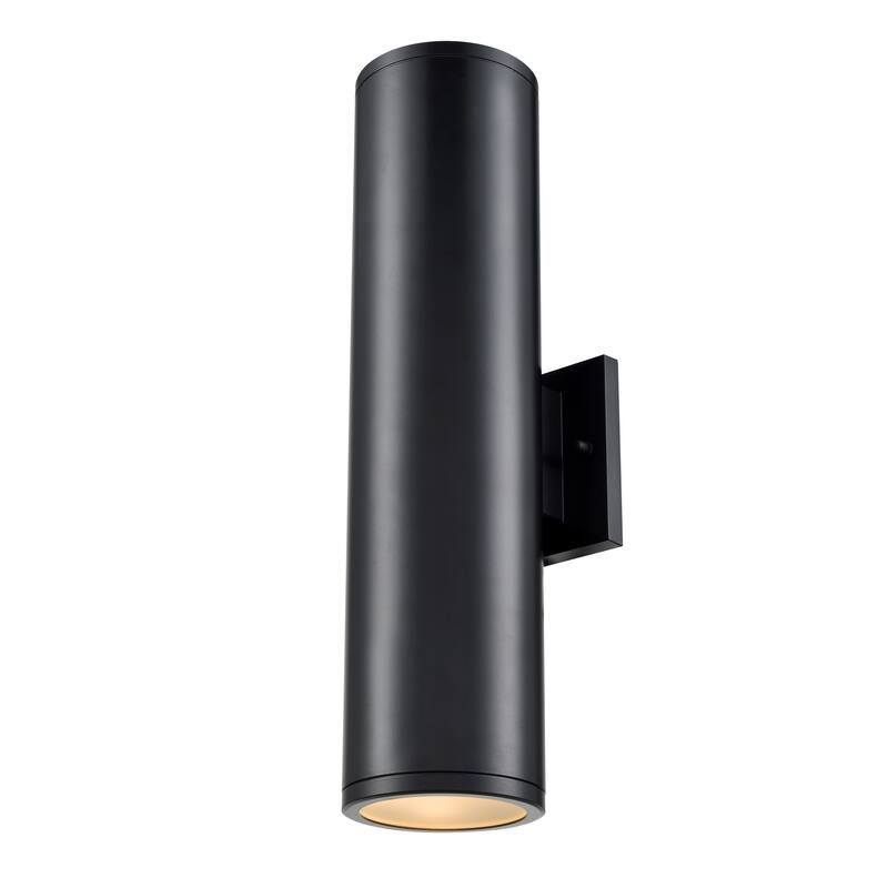 Vegas Outdoor Wall Sconce Powder Coated Black - Powder Coated Black
