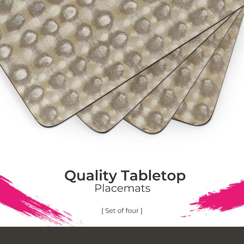 Pimpernel Set of 4 Pure Placemats - 11.7 in x 15.7 in