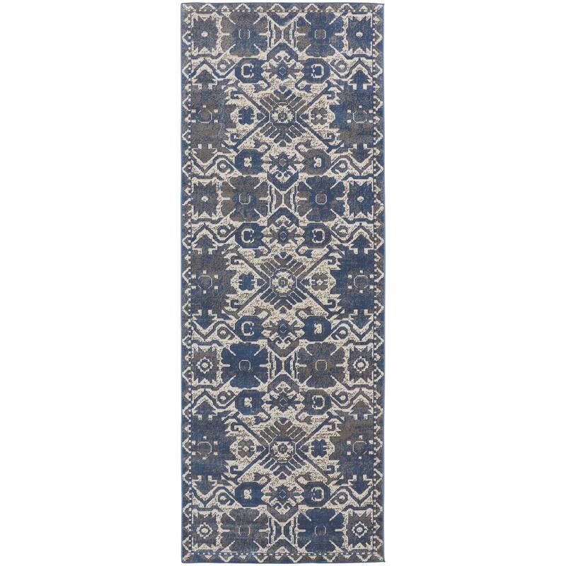 Hurst Modern Style Oriental Transitional Area Rug