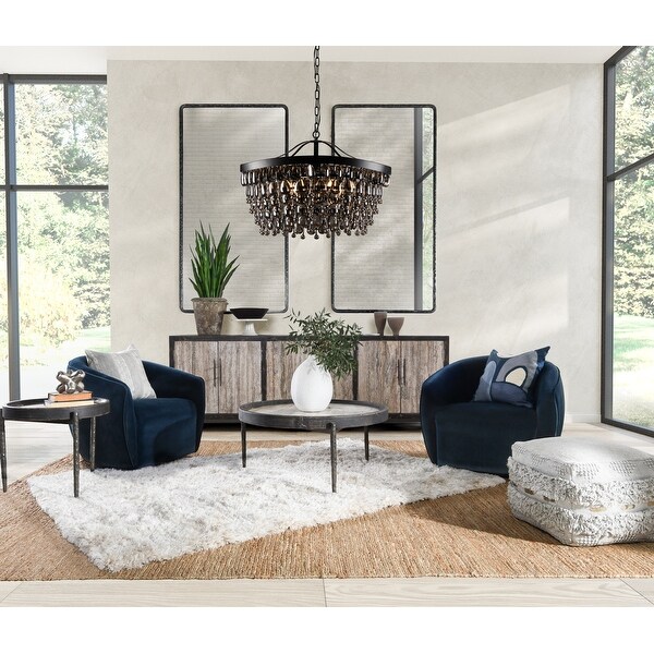 Iron and crystal chandelier store