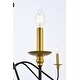 preview thumbnail 6 of 6, Rohan Collection 6-Light Chandelier