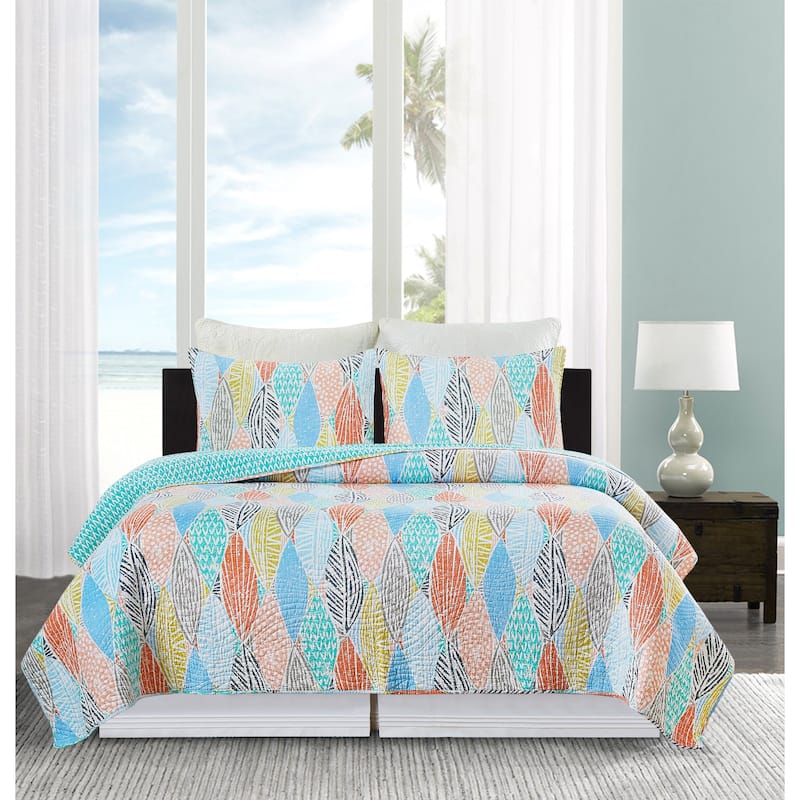 Surfside Sound Bedding Quilt Set