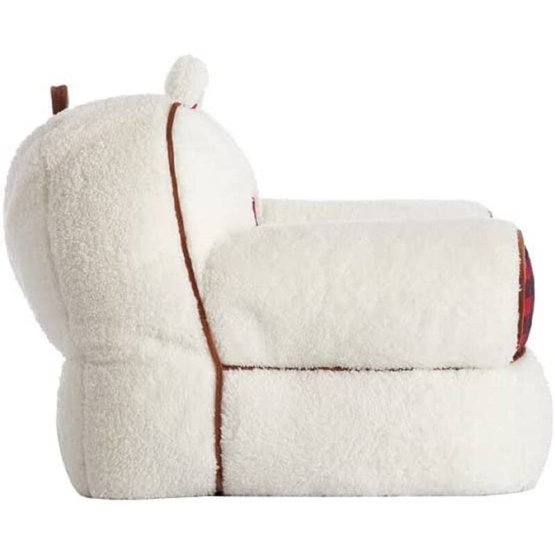 Dearfoams Sherpa Plush Bean Bag Chair with Novelty Ears