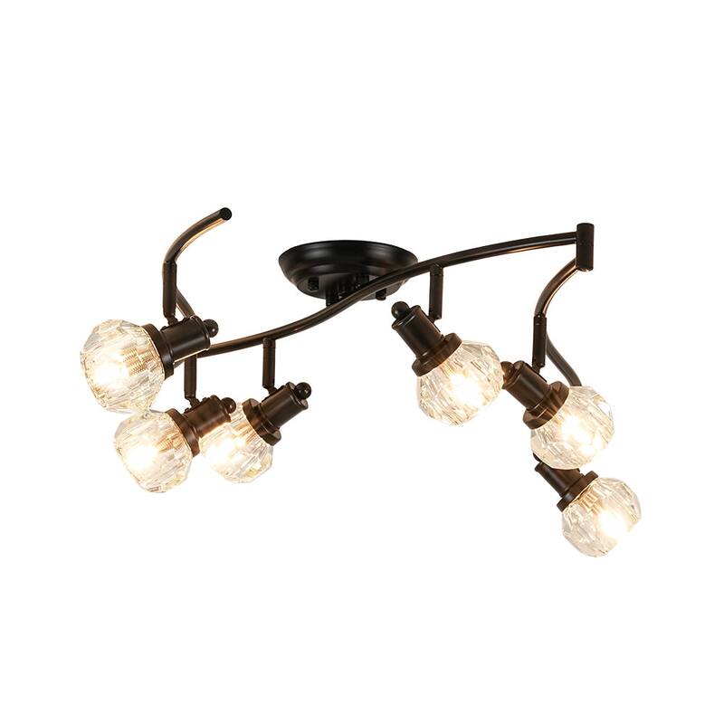 Versatile Adjustable Crystal Track Light Linear Island Spotlight