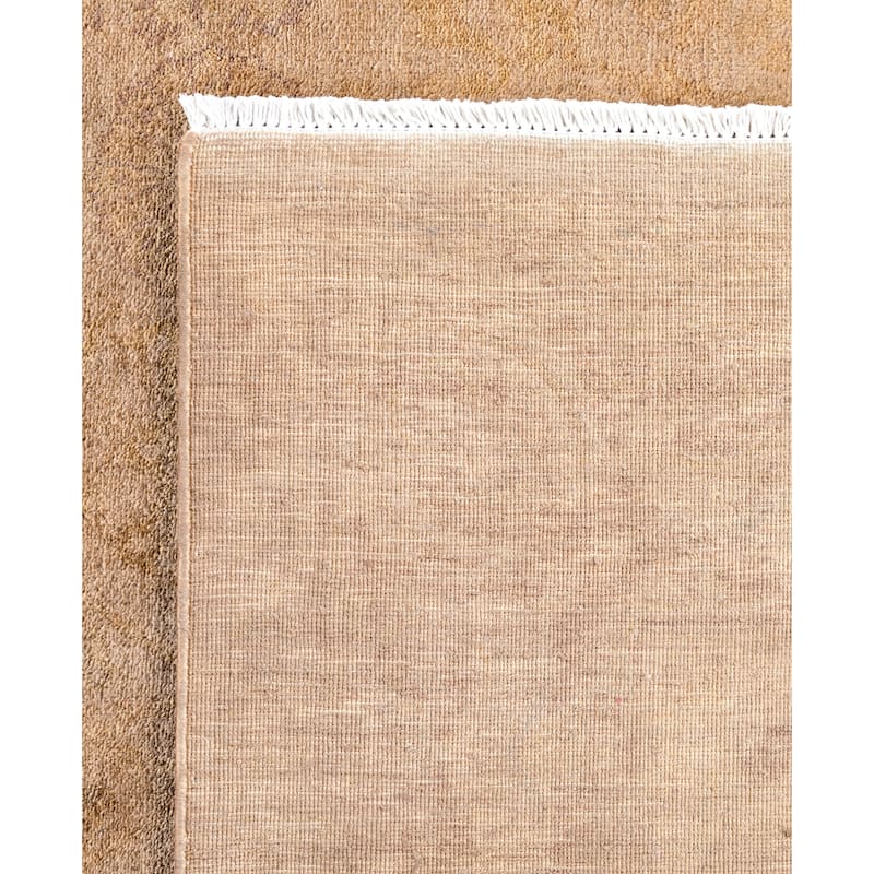 Overdyed One-of-a-Kind Hand-Knotted Area Rug - Beige - 6' 0" x 8' 9"