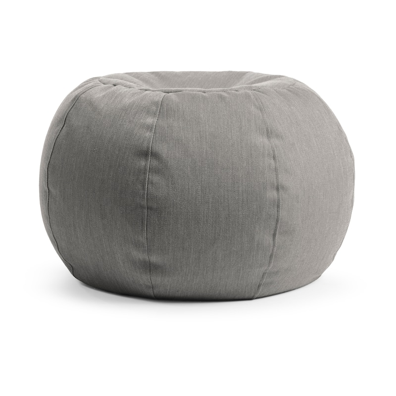 Bump Indoor/ Outdoor Ottoman - Grey