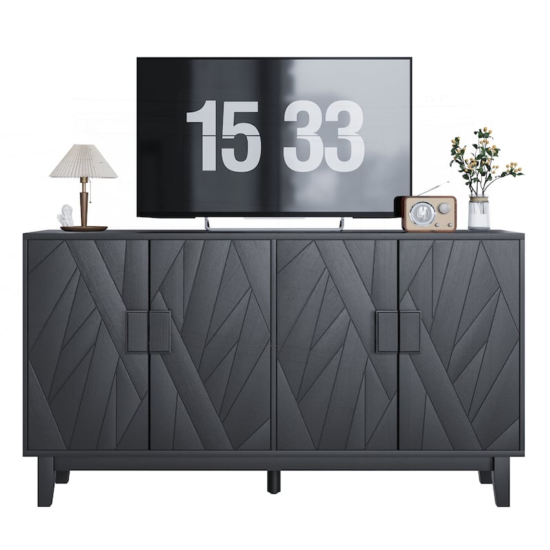 Versatile Modern Buffet Cabinet with Stylish Design