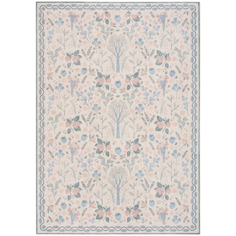Nourison Botanical Washables Indoor only Chic Floral Area Rug