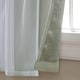 preview thumbnail 85 of 108, ATI Home Catarina Layered Curtain Panel Pair with grommet top