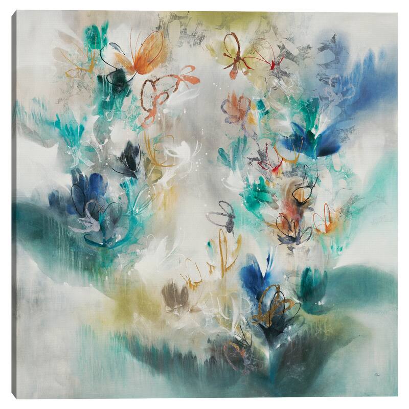 Flutter Gala by K. Nari Canvas Art Print